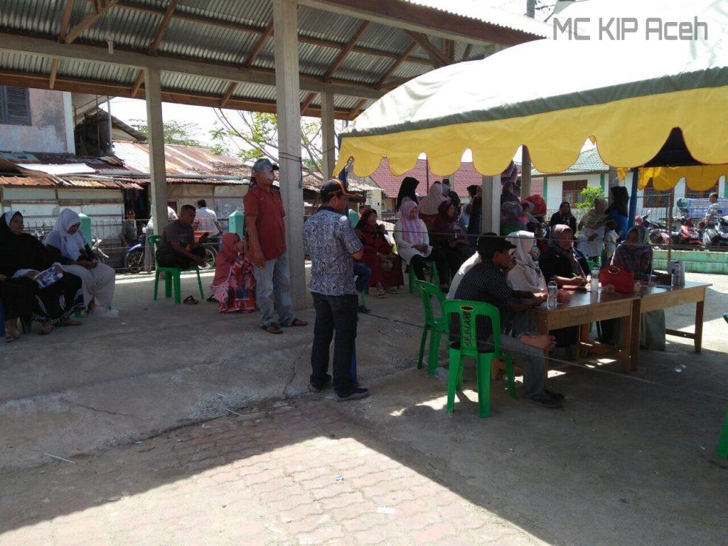 TPS di Gampong Lampoh Blang, Kecamatan Krueng Sabe, Aceh Jaya