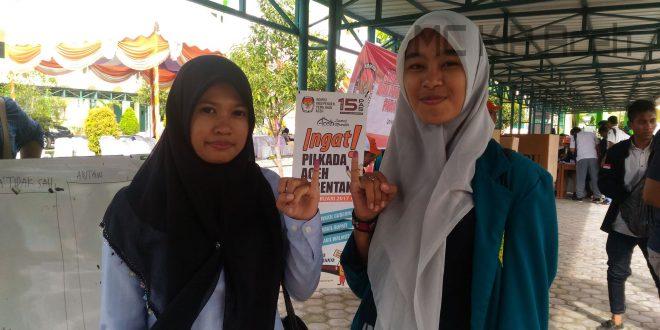 Foto: Belajar Nyoblos di Kampus Almuslim – KIP Aceh
